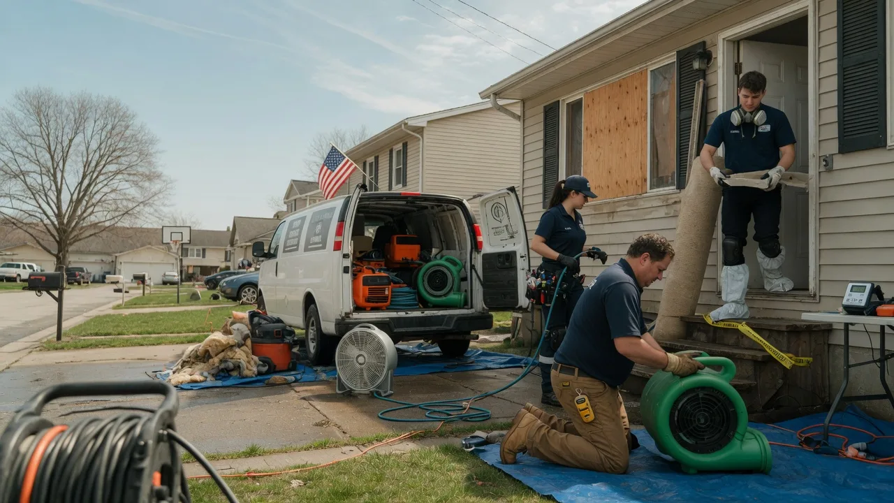 Water Damage Restoration in Franklin, PA near me